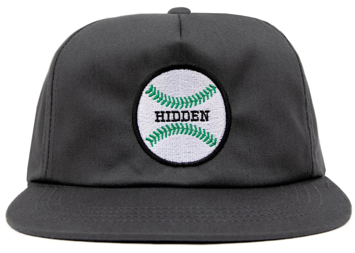Hidden NY Baseball Hat Grey