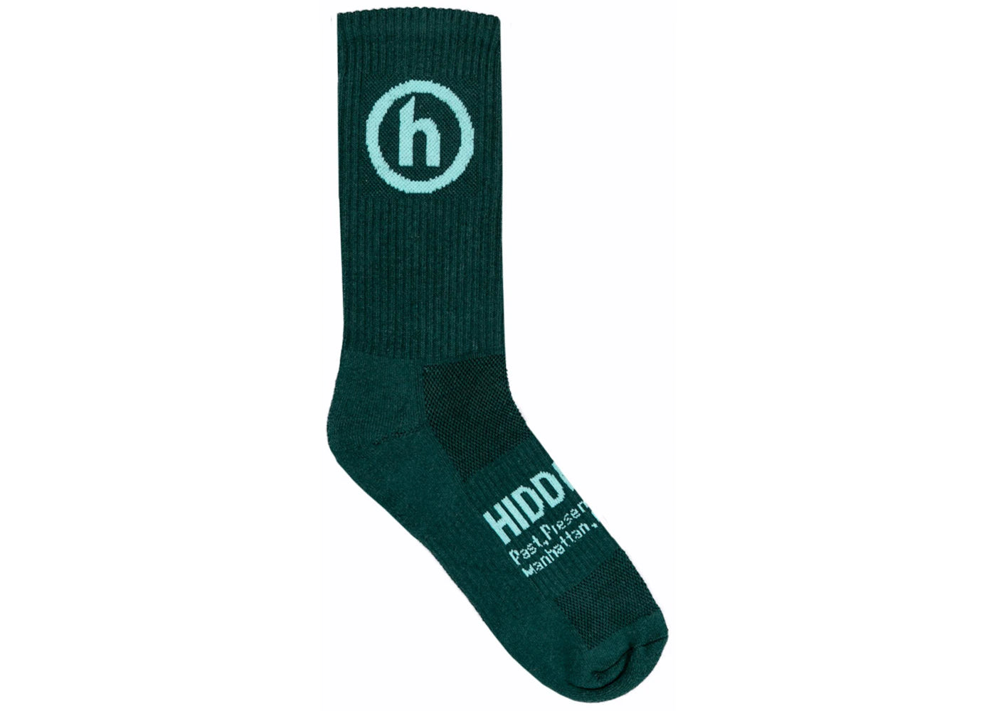 Hidden NY Crew Socks Aquamarine