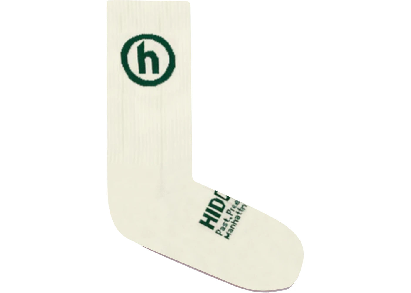 Hidden NY Crew Socks Cream