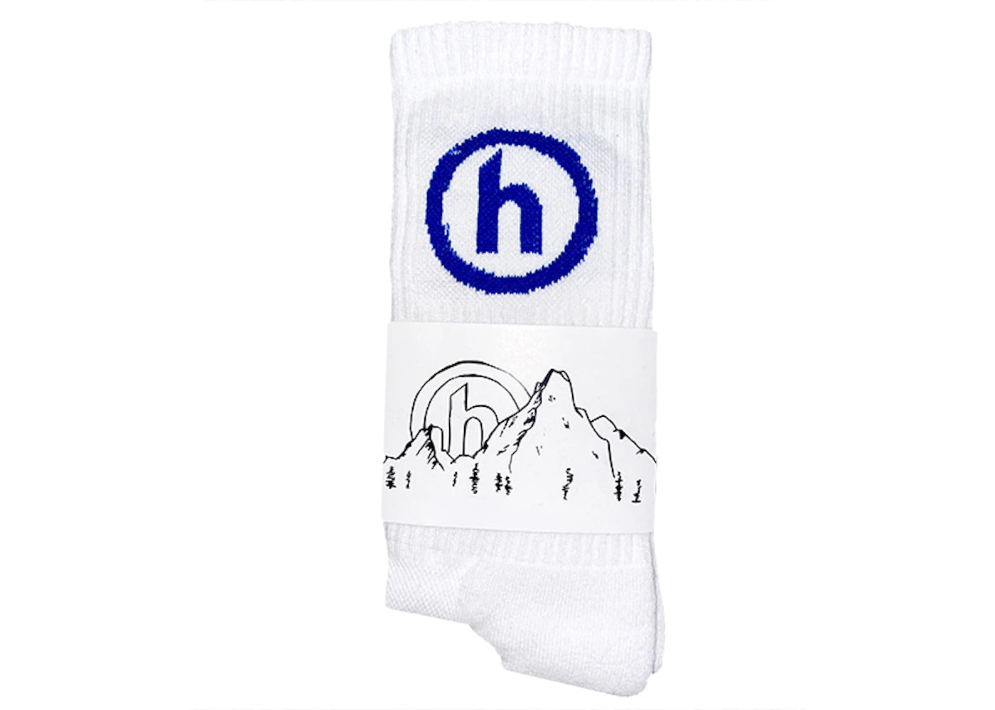 Hidden NY Crew Socks White/Blue