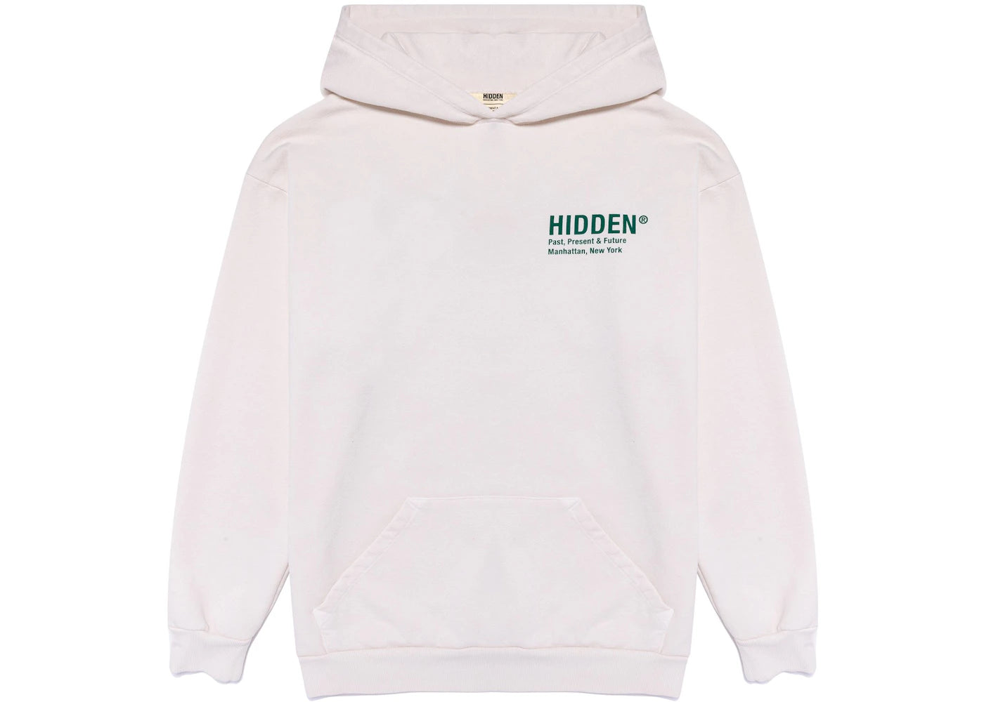 Hidden NY H Logo Hoodie Natural