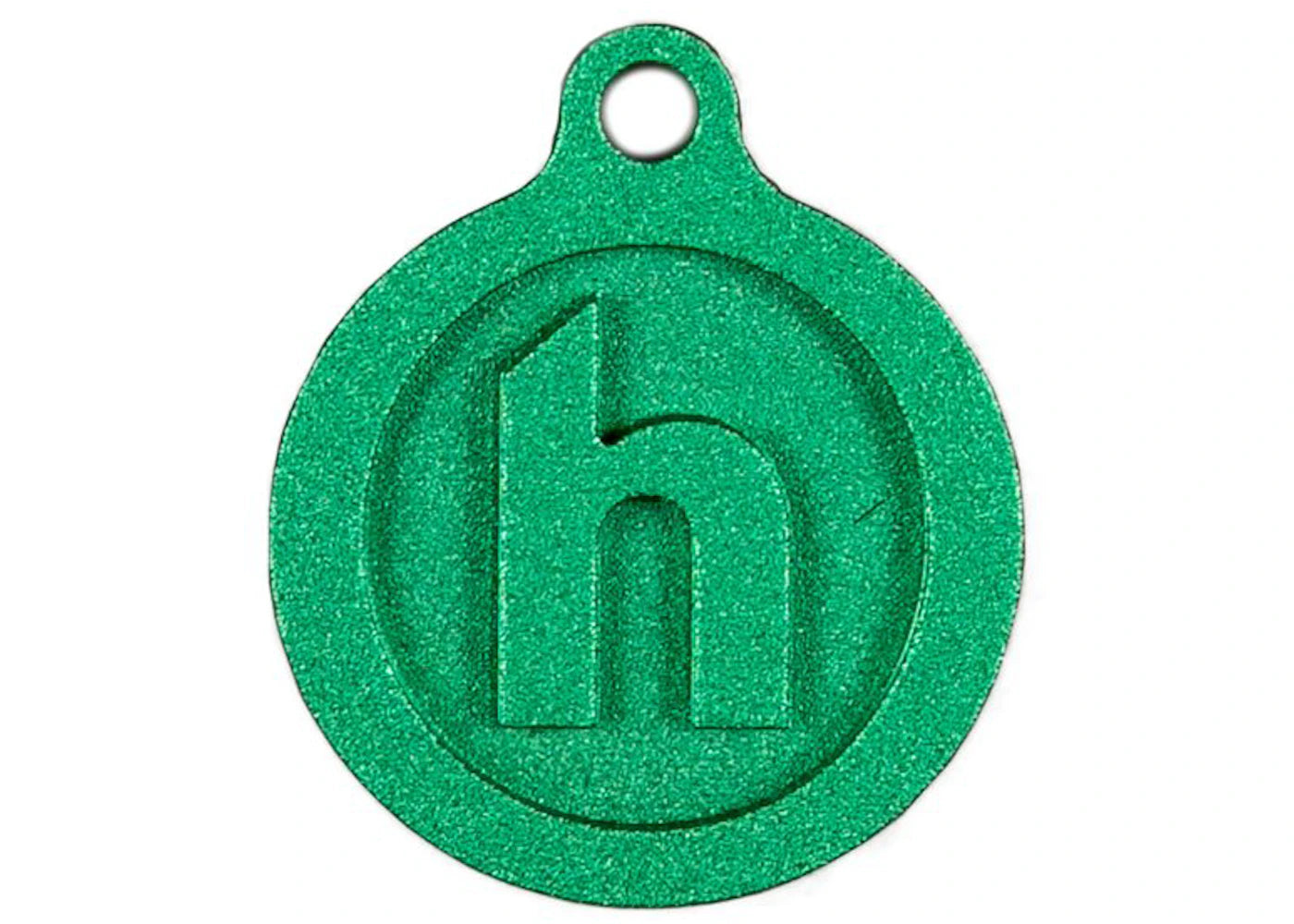 Hidden NY Logo Keychain Green