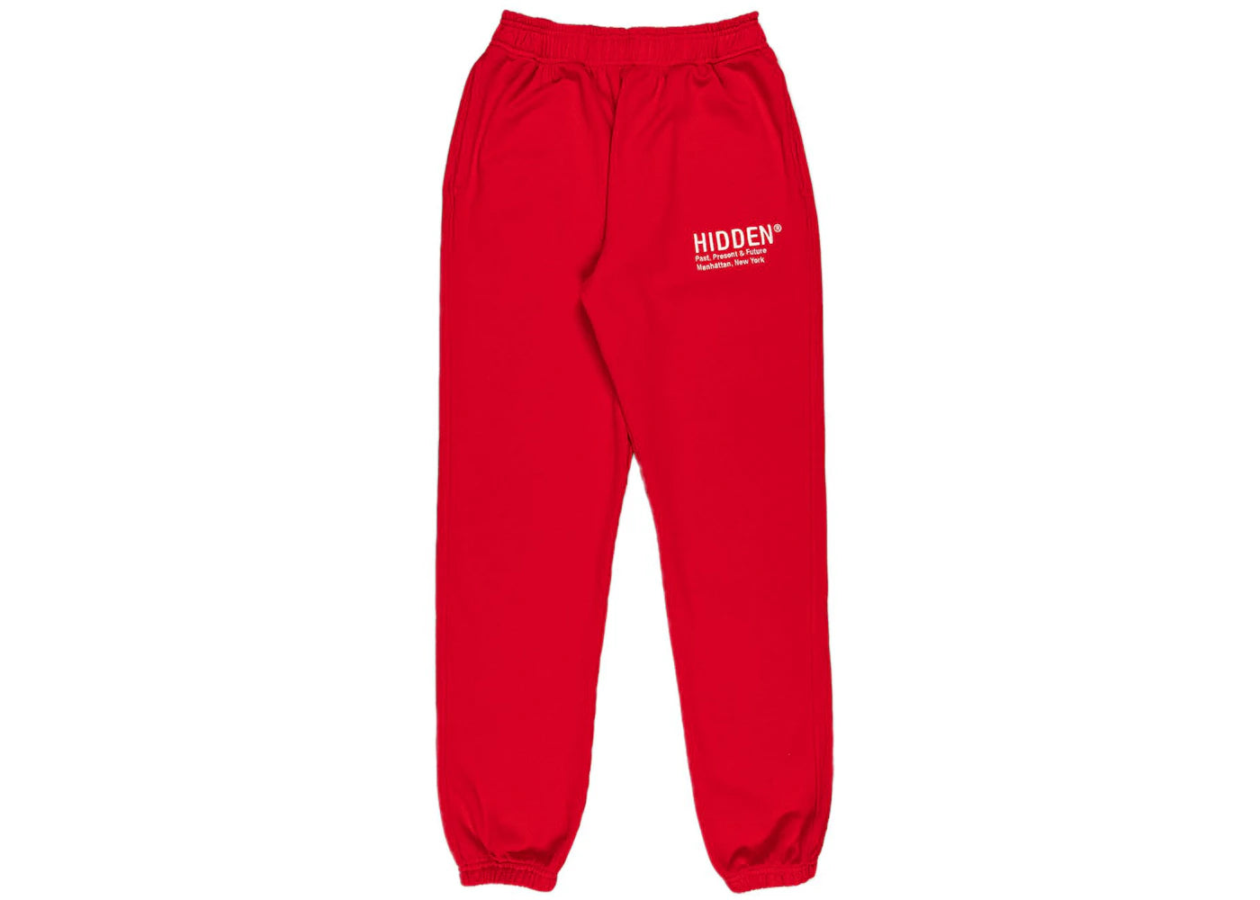 Hidden NY Logo Sweatpants Candy Apple