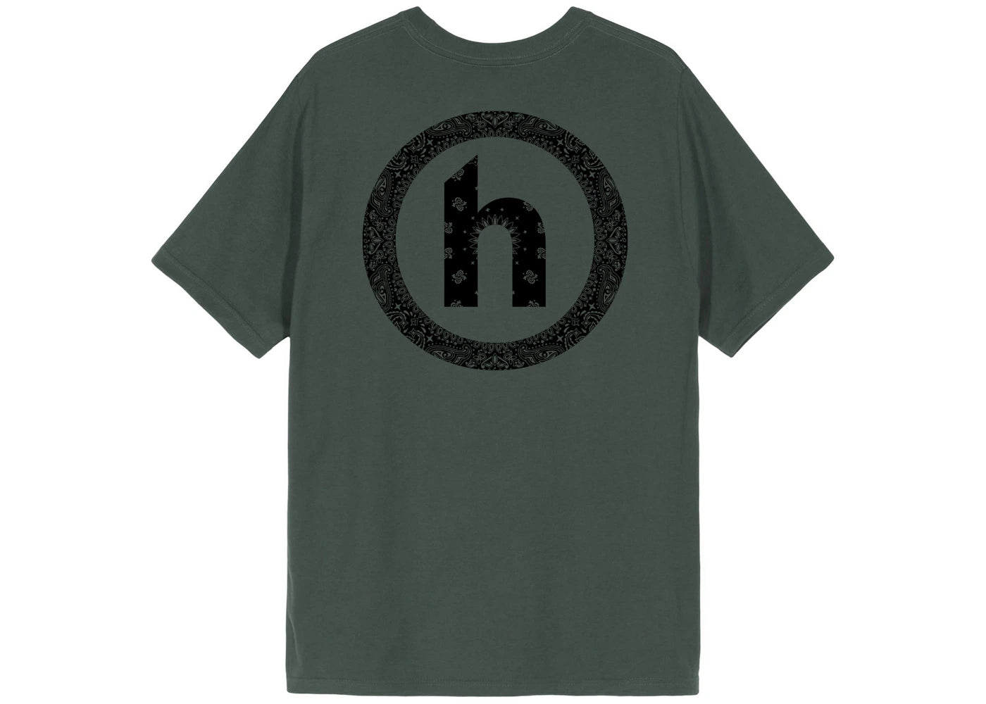 Hidden NY Paisley Tee Olive