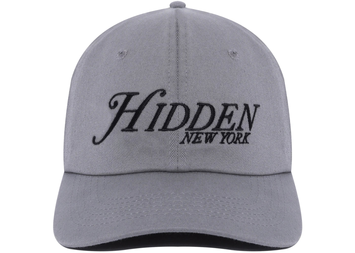 Hidden NY Script Hat Grey