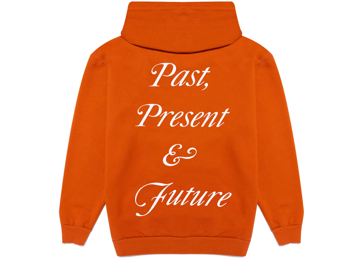 Hidden NY Script Hoodie Orange