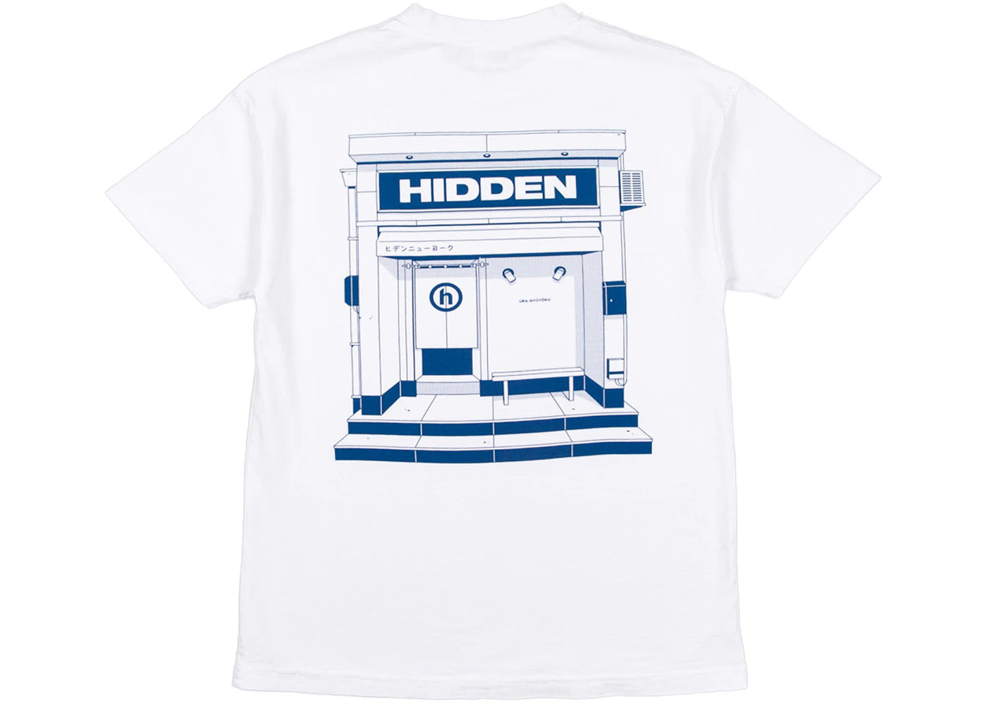 Hidden NY Shopfront Tee White