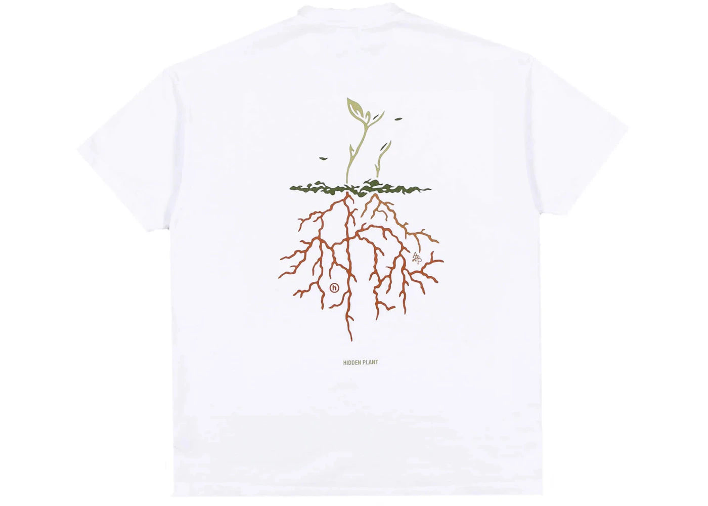 Hidden NY x APLASTICPLANT Tee White