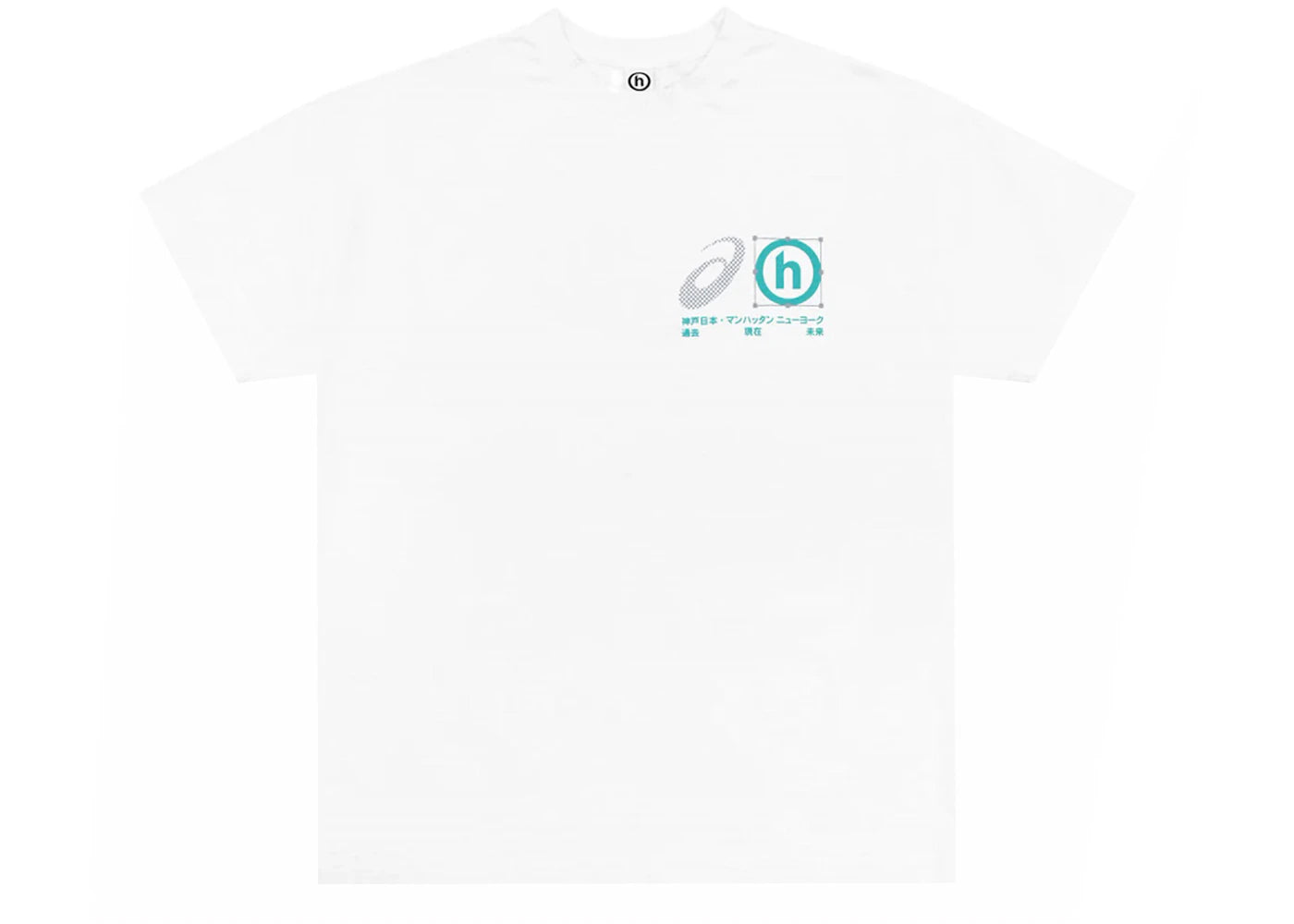 Hidden NY x ASICS Run Man Tee White