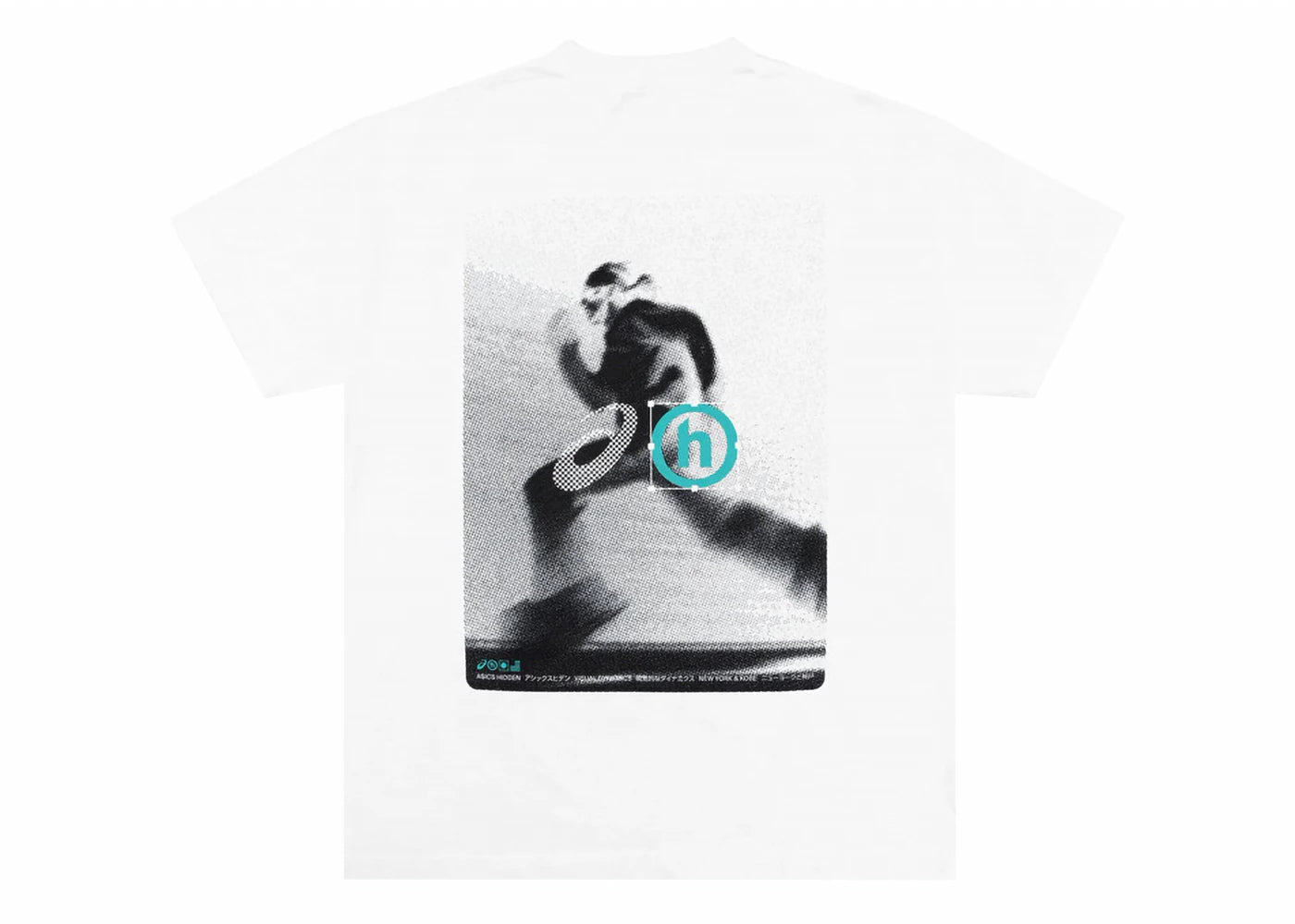 Hidden NY x ASICS Run Man Tee White