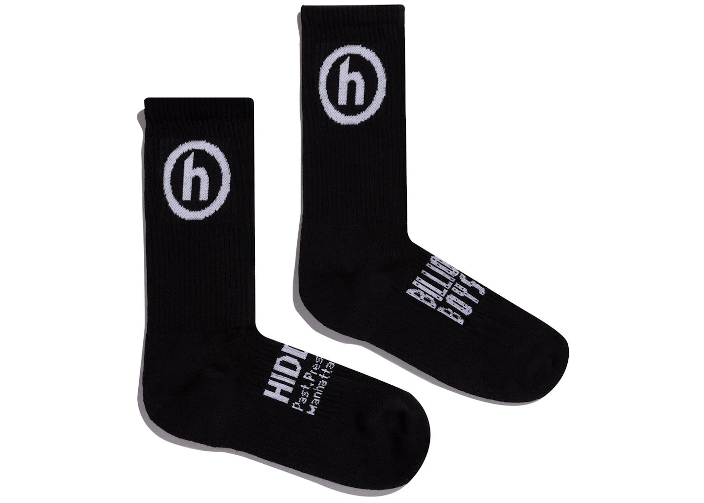 Hidden NY x Billionaire Boys Club Socks Black/White