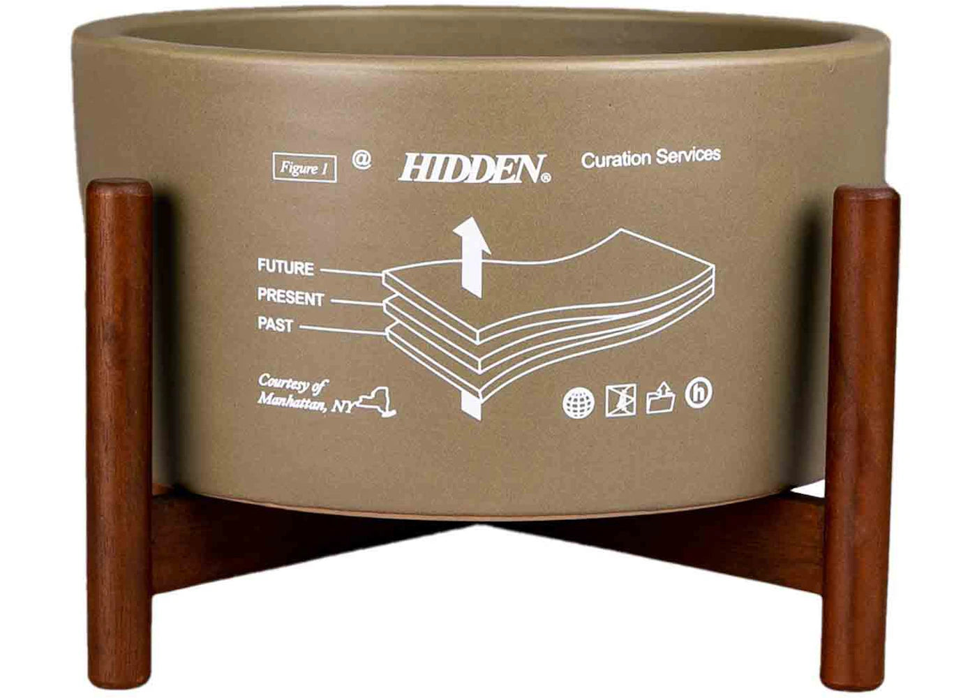 Hidden NY x Modernica Ceramic Planter