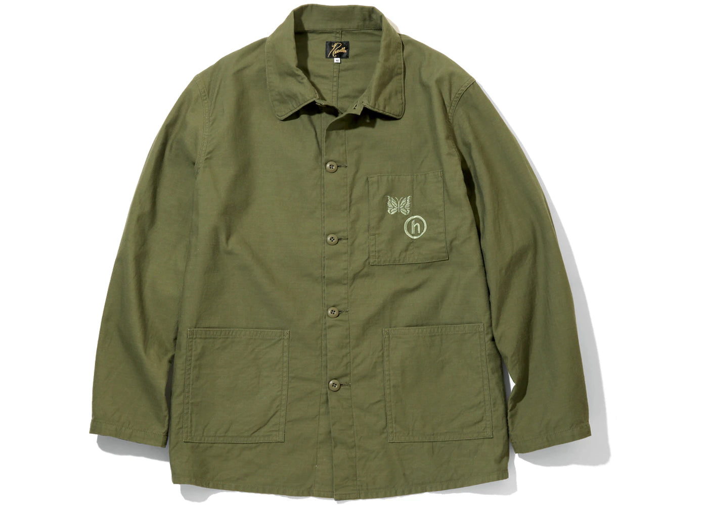 Hidden NY x Needles D.N. Coverall Jacket Olive