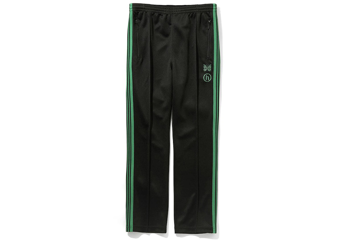 Hidden NY x Needles Narrow Track Pants Black Green