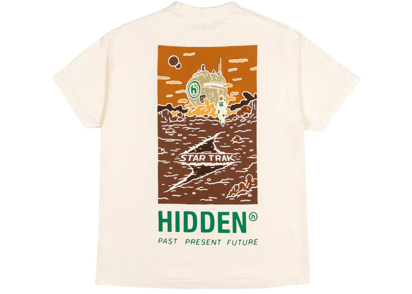 Hidden NY x Star Trak Landing Tee Natural