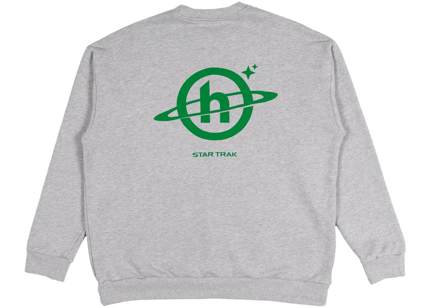 Hidden NY x Star Trak Logo Crewneck Heather Grey