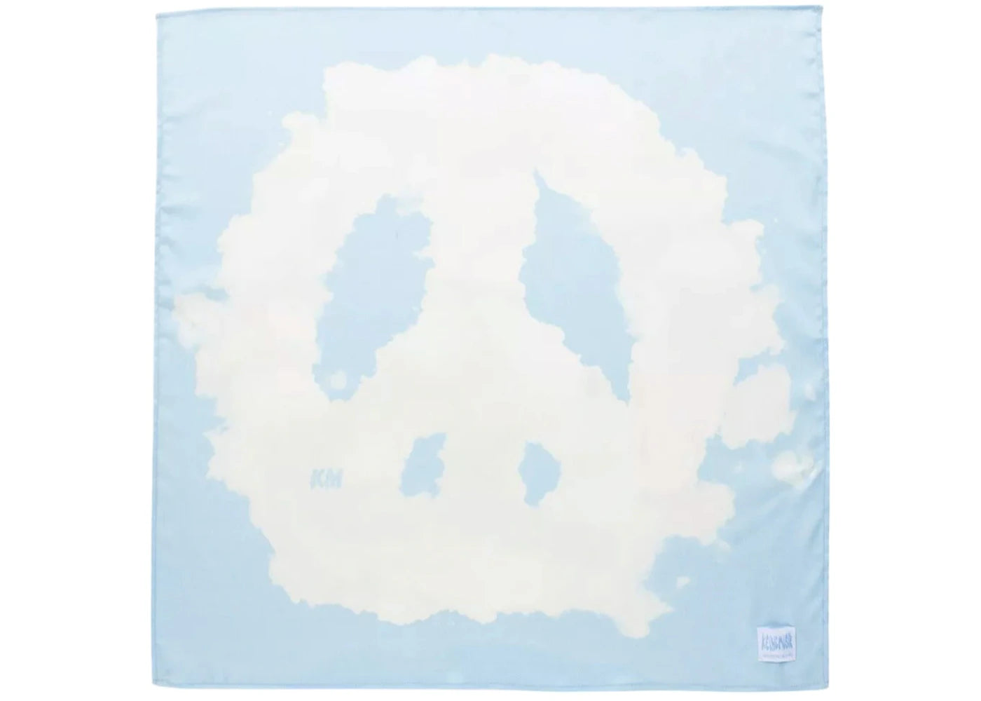 Highsnobiety x Keinemusik Square Scarf Light Blue