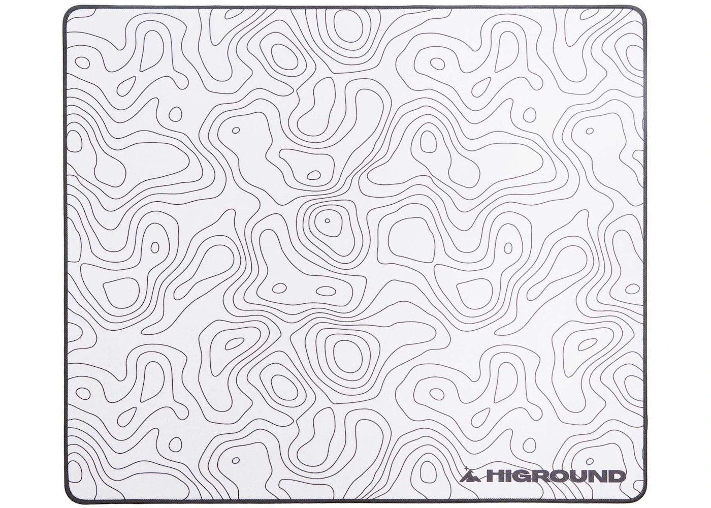 Higround SNOWSTONE Large Mousepad White/Black