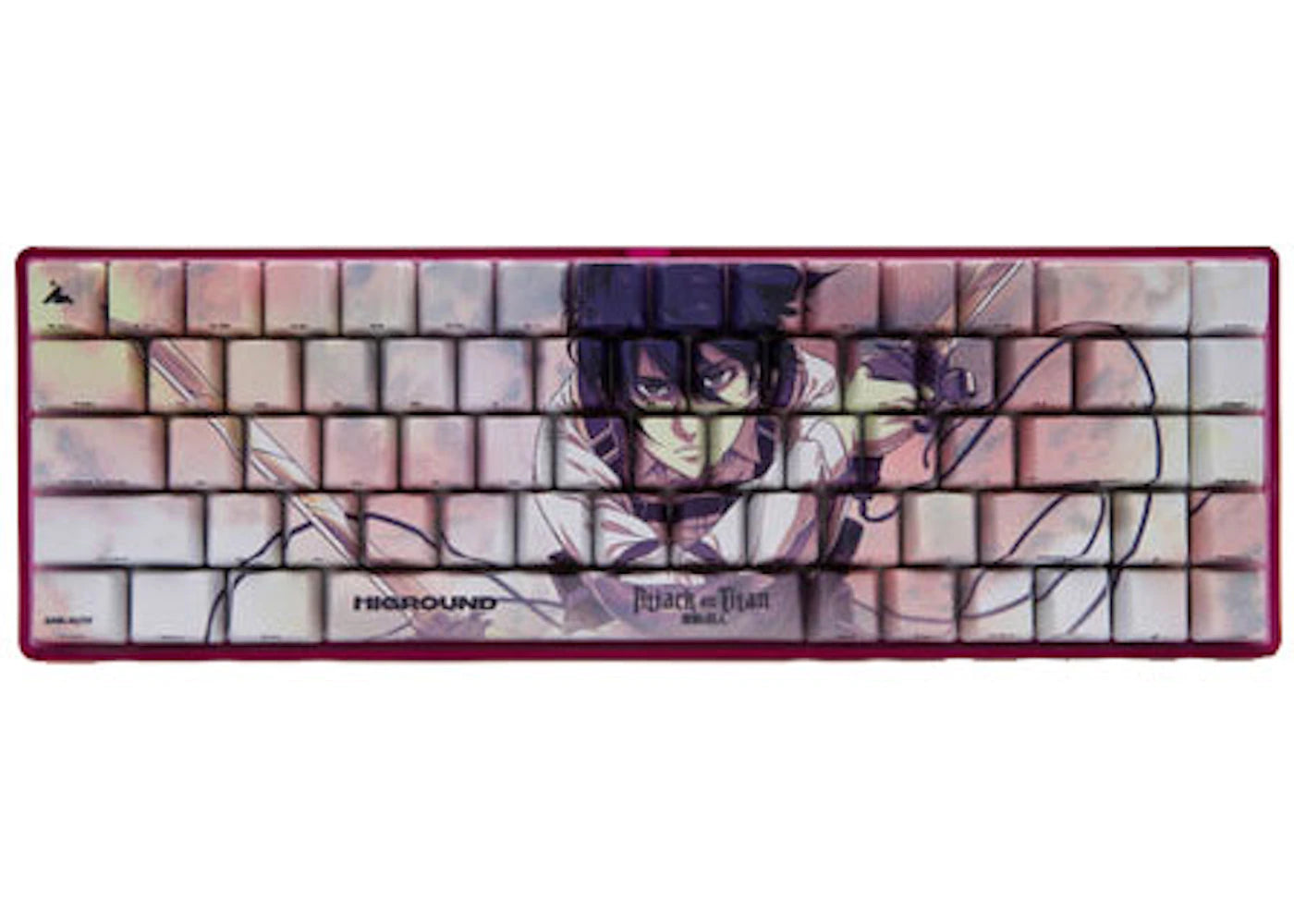 Higround x Aot2 Mikasa Base 65 Keyboard