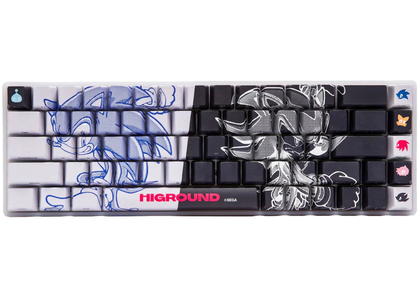 Higround x Sonic the Hedgehog Adventure Keyboard Gray/Black – Side Kicks