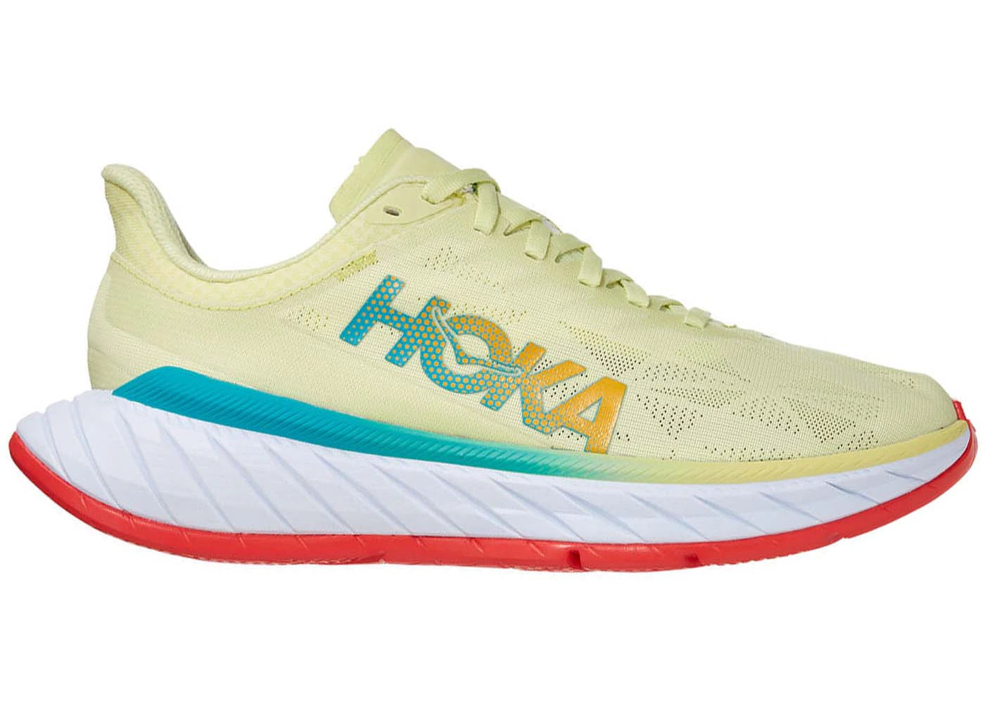 Hoka One One Carbon X 2 Luminary Green Hot Coral (Women's)