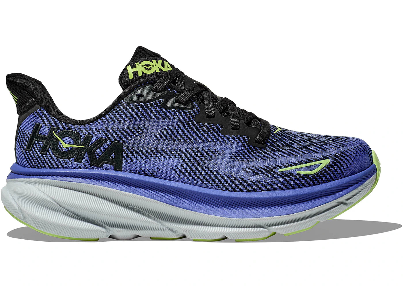 Hoka One One Clifton 9 Black Stellar Blue (Women's)