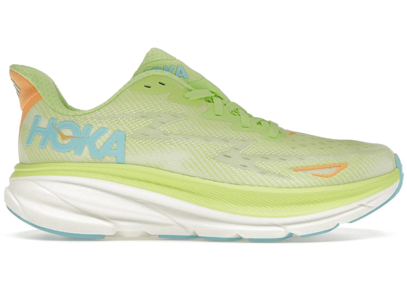 Hoka One One Clifton 9 Lettuce Solar Flare (Women's)