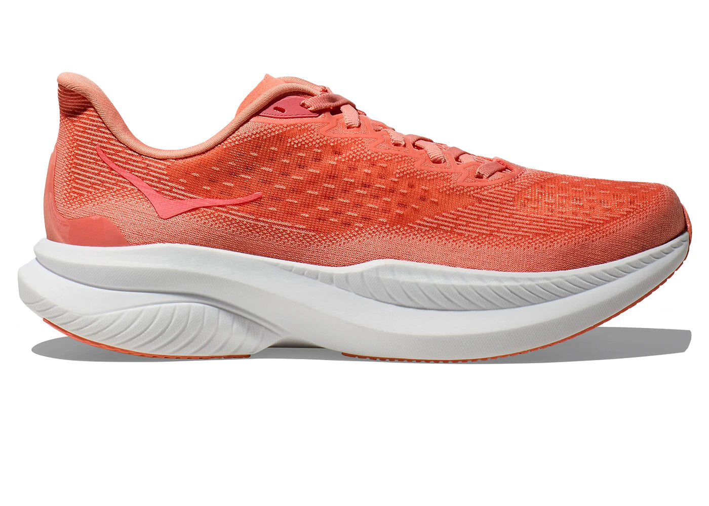 Hoka One One Mach 6 Guava White (Women's)