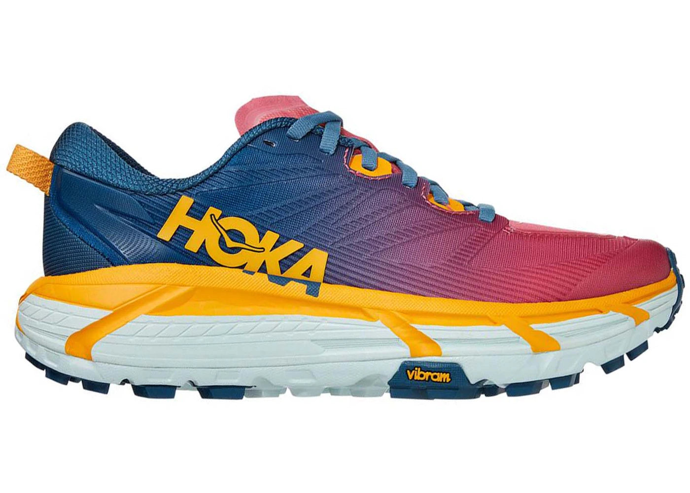Hoka One One Mafate Speed 3 Moroccan Blue Saffron
