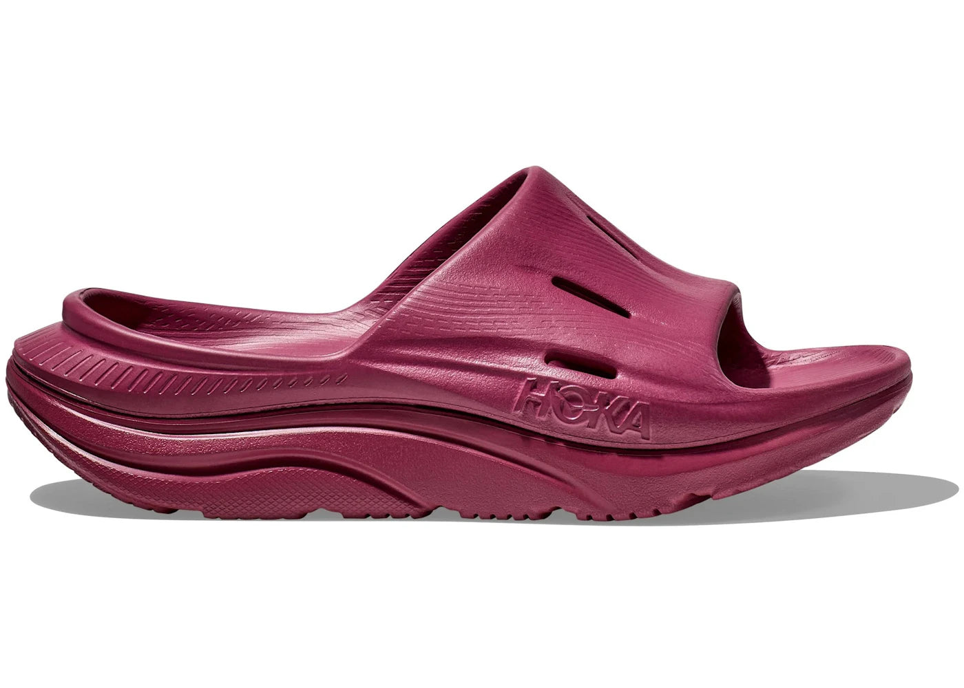 Hoka One One Ora Recovery Slide 3 Beet Root