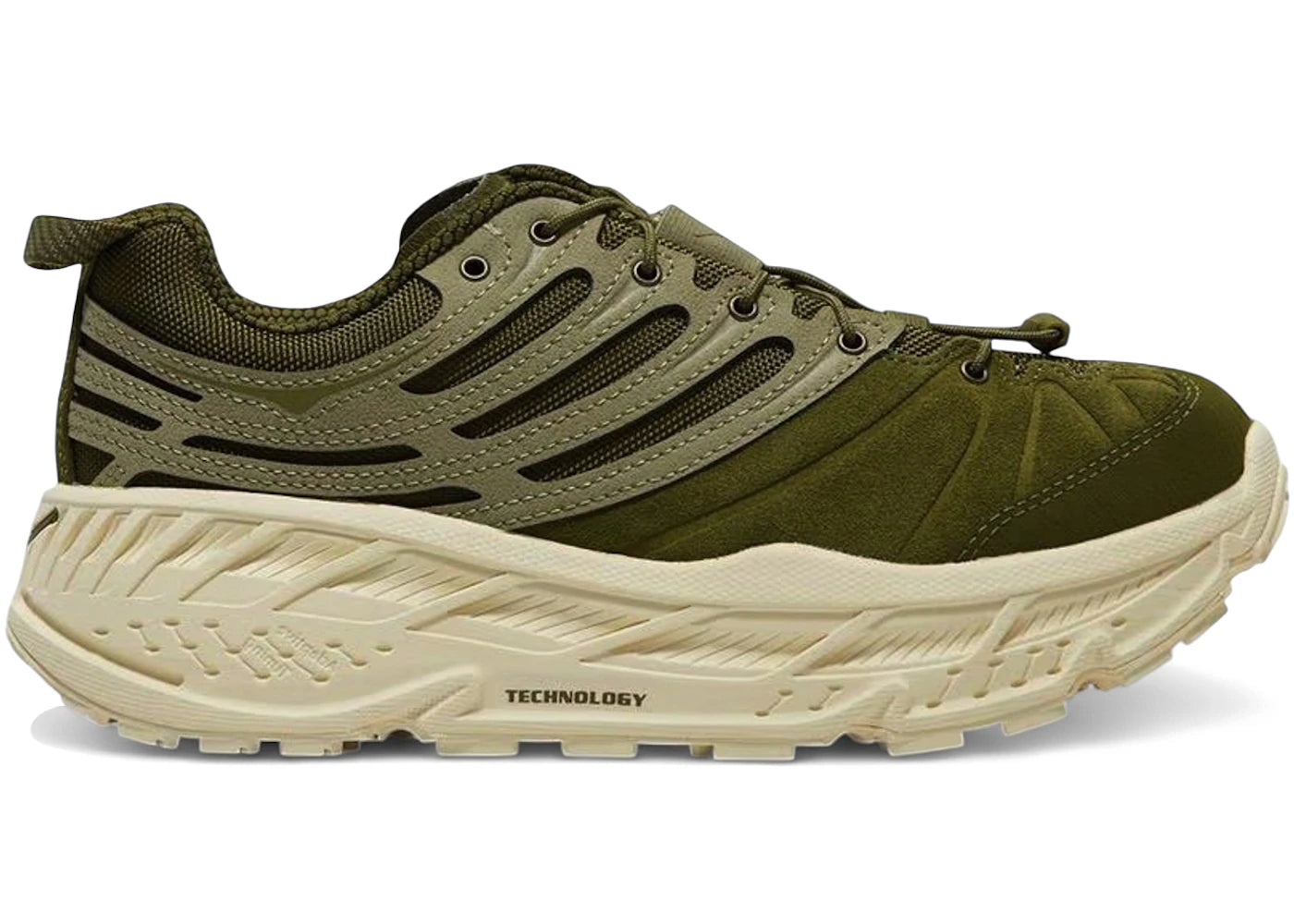 Hoka One One Stinson EVO OG TP Moss Green Wild Mushroom