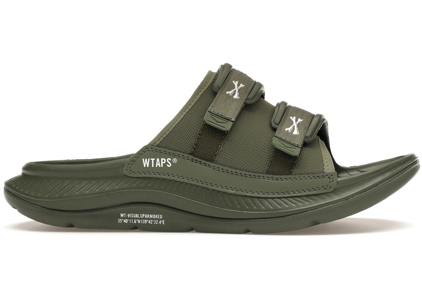 Hoka One One Ora Luxe WTAPS Four Leaf Clover