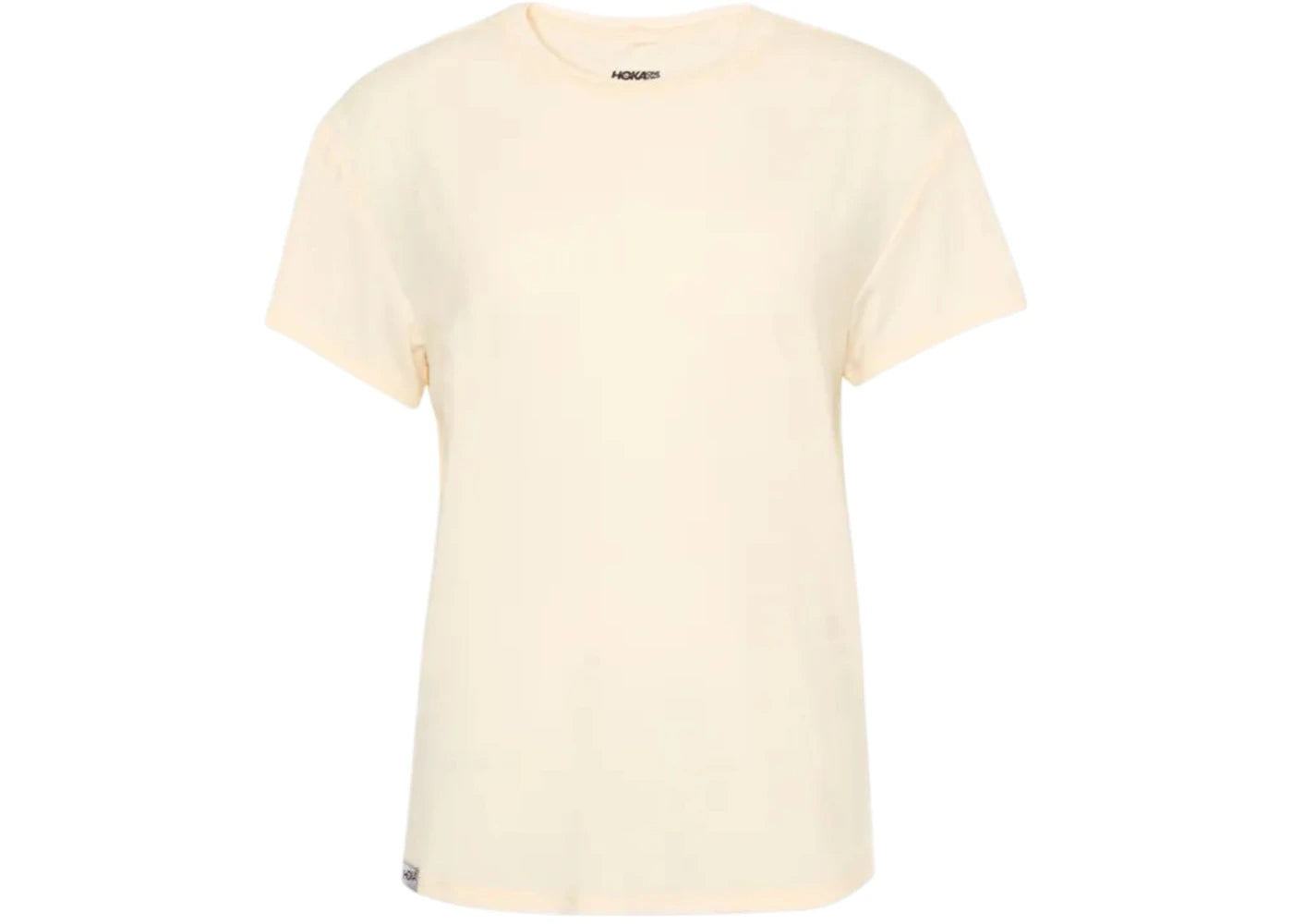 Hoka Women's Essential T-Shirt Eggnog