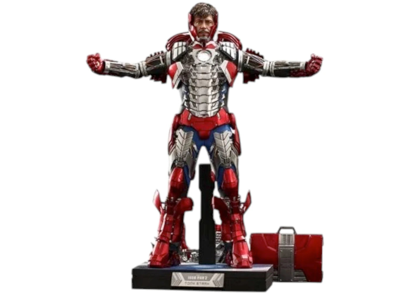 Hot Toys 1/6 Tony Stark (Mark V Suit up Version) MMS600 Action Figure