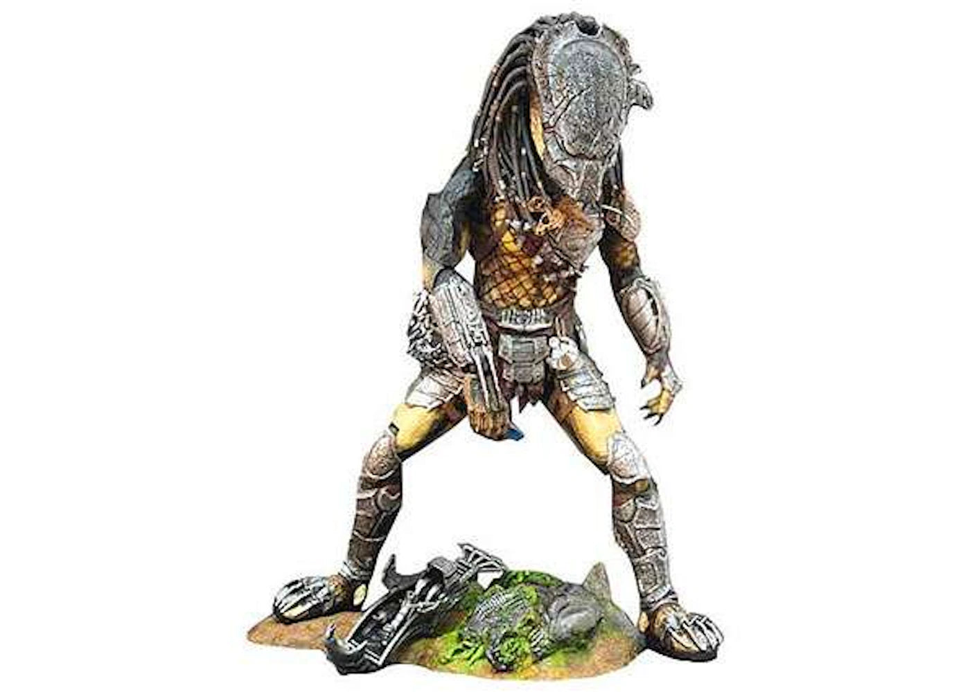 Hot Toys Alien vs Predator Movie Masterpiece Predator Cleaner Kit Version Wolf Collectible Figure