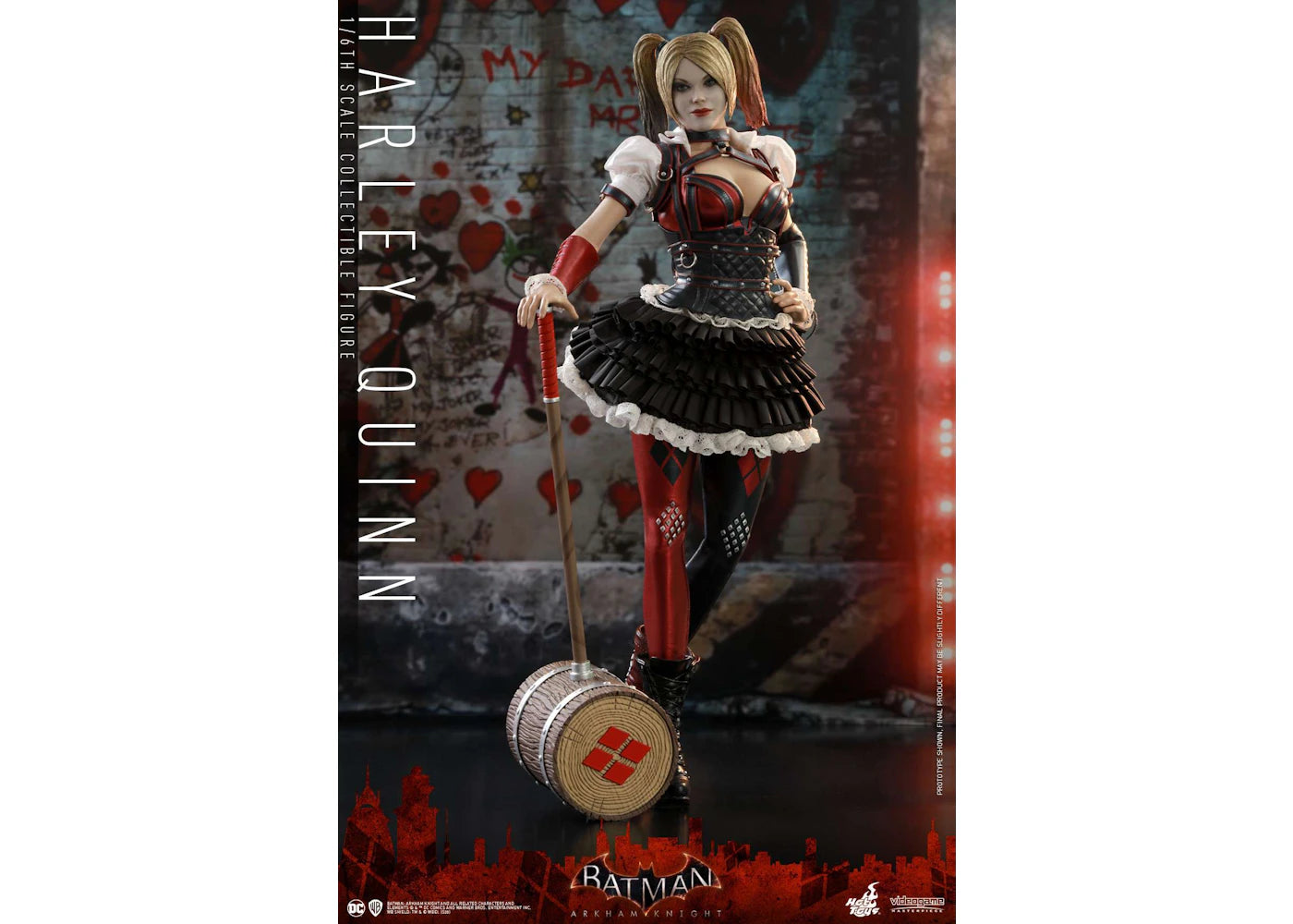 Hot Toys Batman Videogame Masterpiece Harley Quinn Collectible Figure
