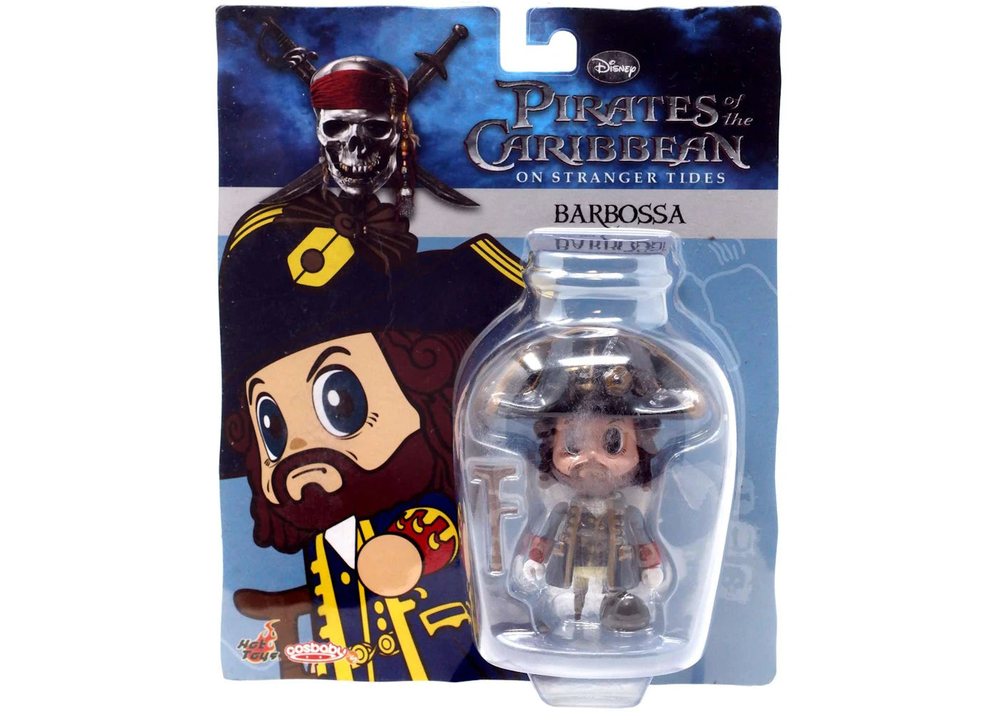 Hot Toys Disney Cosbaby Barbossa Mini Figure