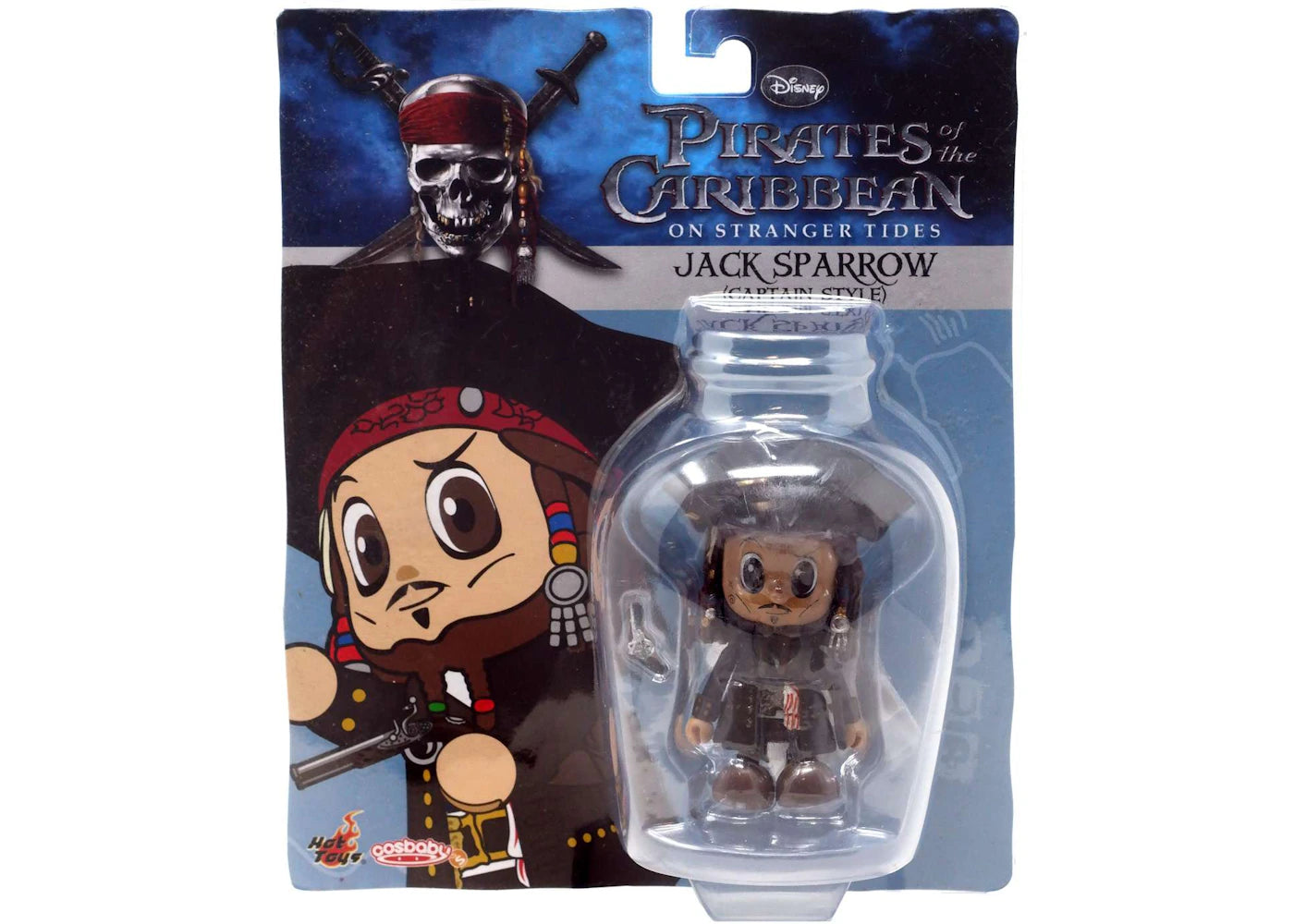 Hot Toys Disney Cosbaby Jack Sparrow Captain Style Mini Figure