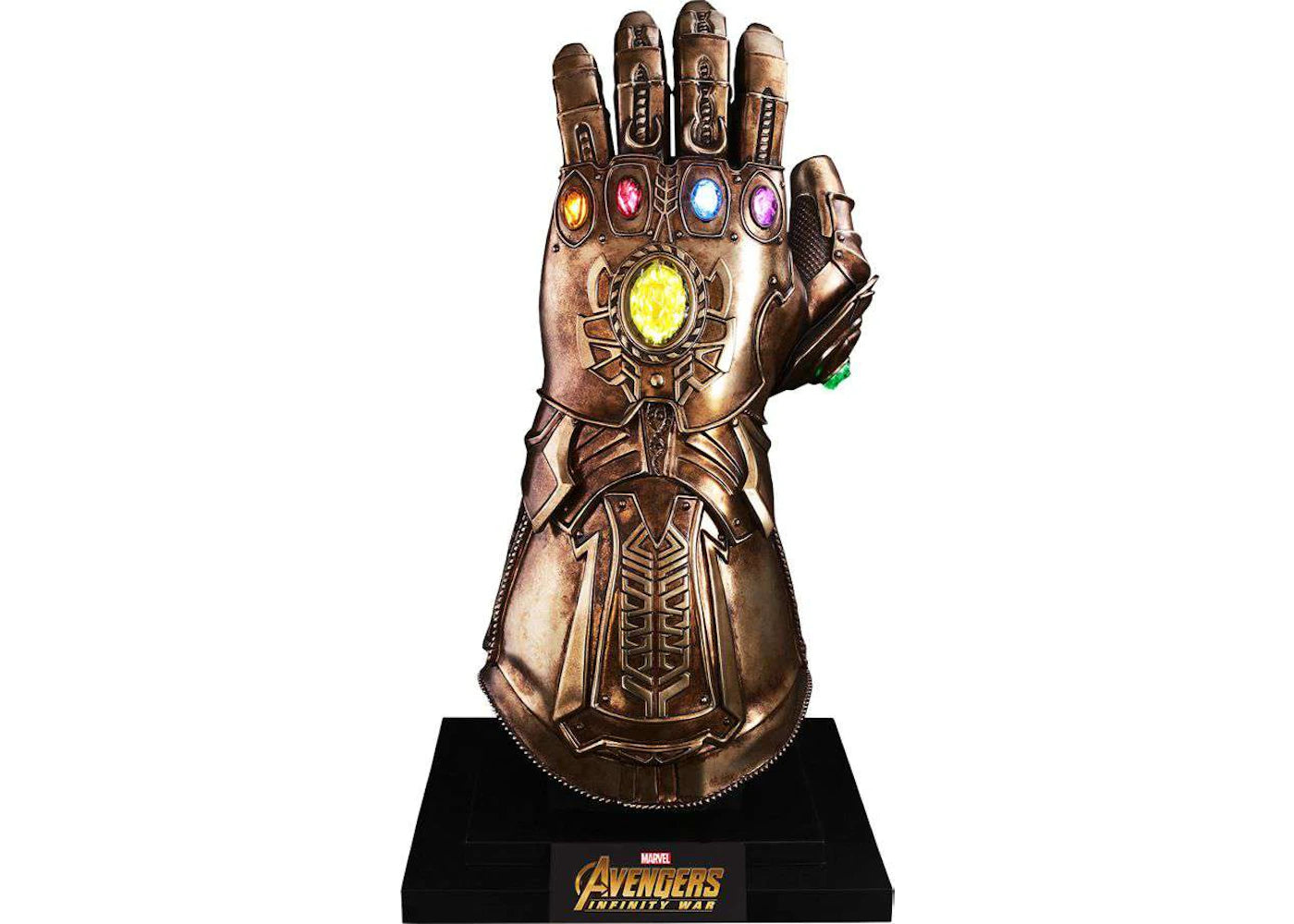 Hot Toys Marvel Avengers Infinity War Infinity Gauntlet Light-Up Replica Statue
