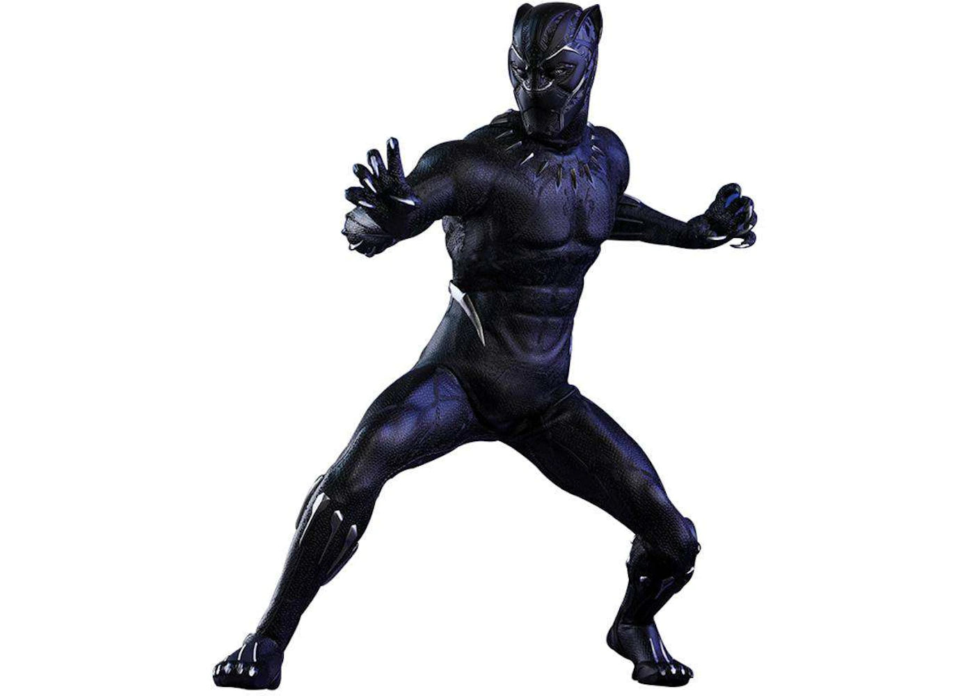 Hot Toys Marvel Movie Masterpiece Black Panther Collectible Figure
