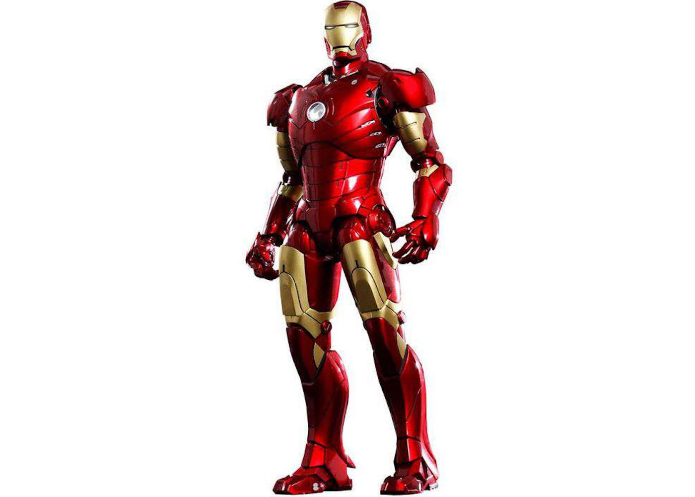 Hot Toys Marvel Movie Masterpiece Iron Man Mark III Collectible Figure