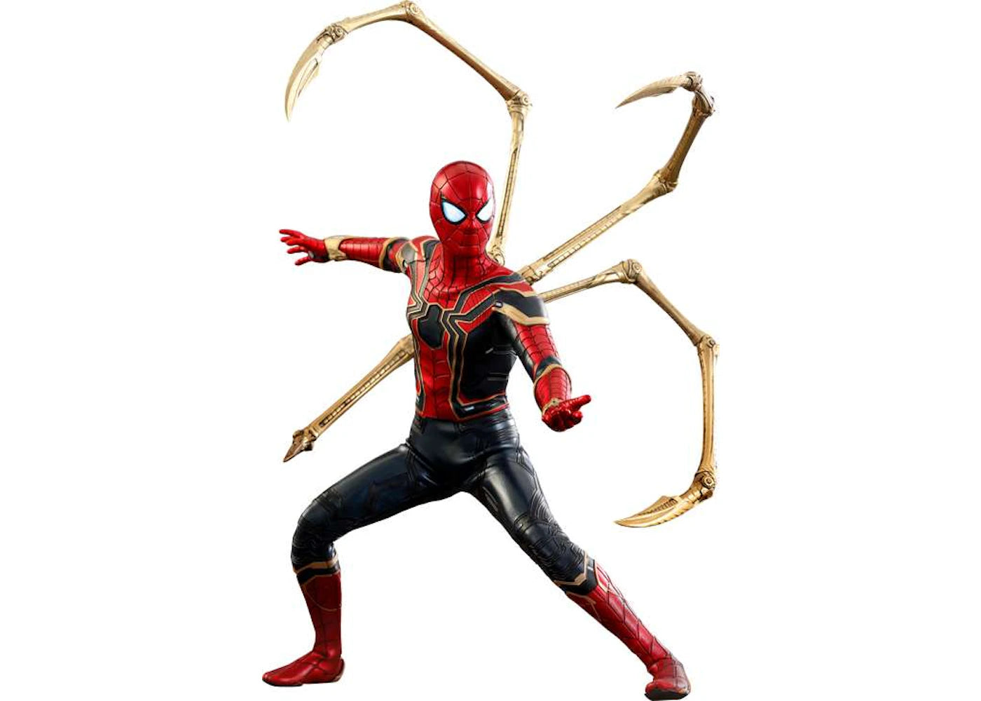 Hot Toys Marvel Movie Masterpiece Iron Spider-Man Infinity War Collectible Figure