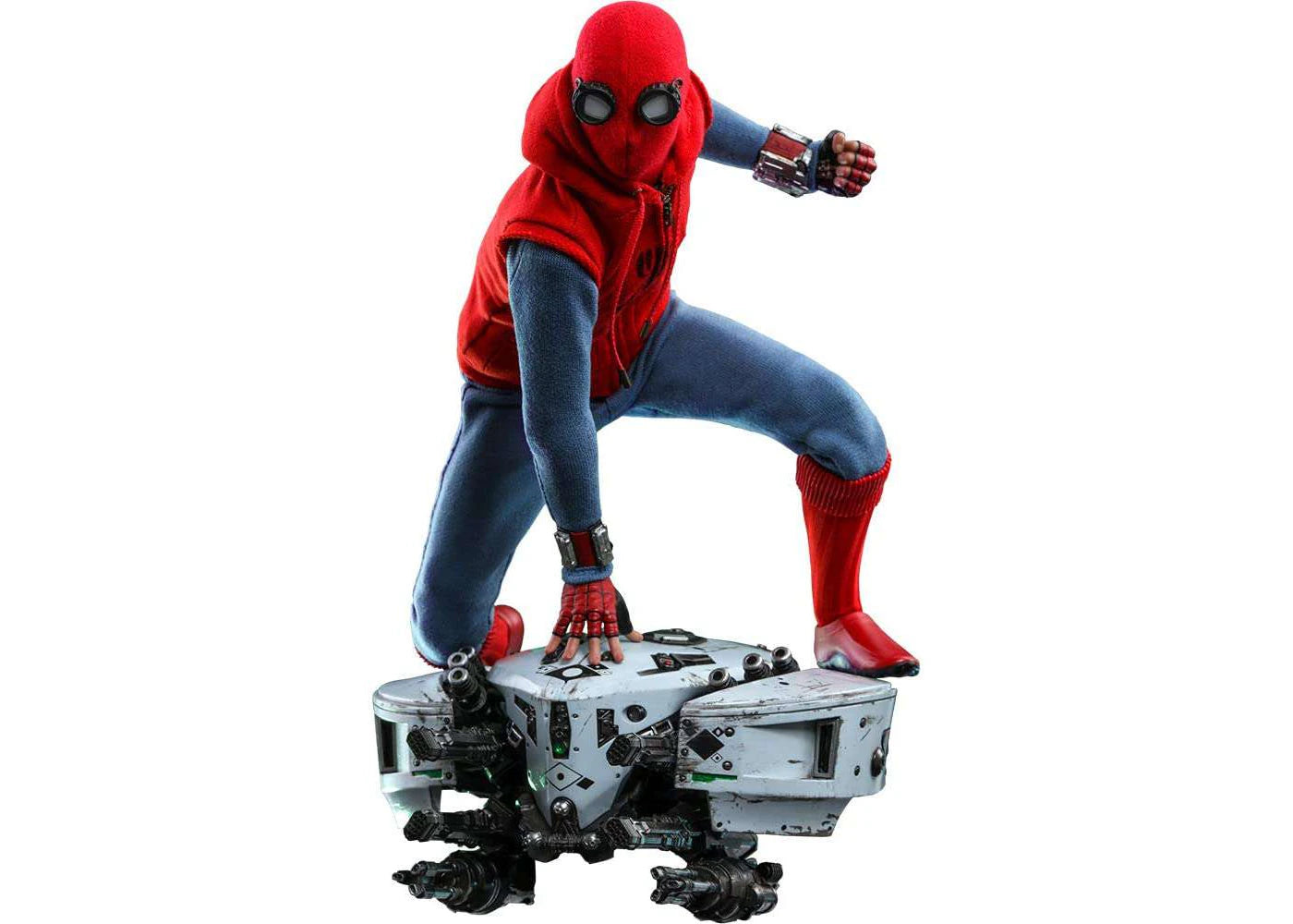 Hot Toys Marvel Movie Masterpiece Spider-Man Homemade Suit & Drone Collectible Figure