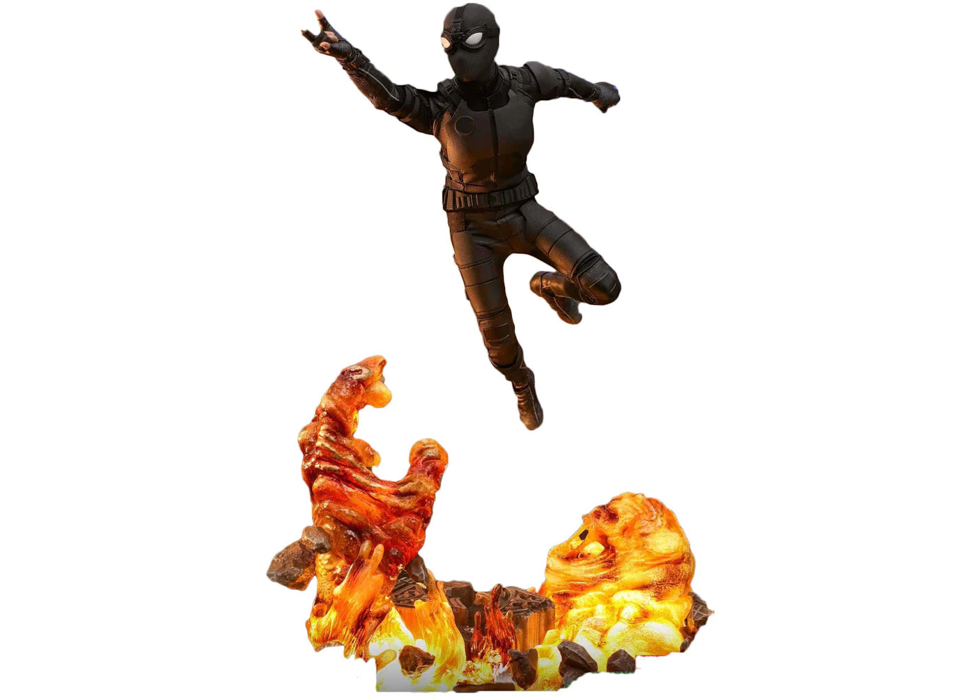 Hot Toys Marvel Movie Masterpiece Stealth Suit Spider-Man Deluxe Version Collectible Figure