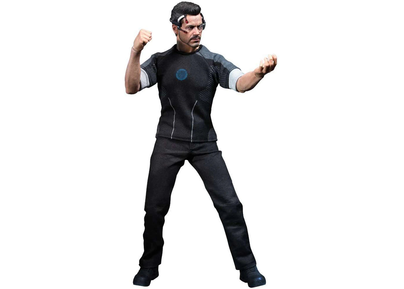 Hot Toys Marvel Movie Masterpiece Tony Stark Collectible Figure