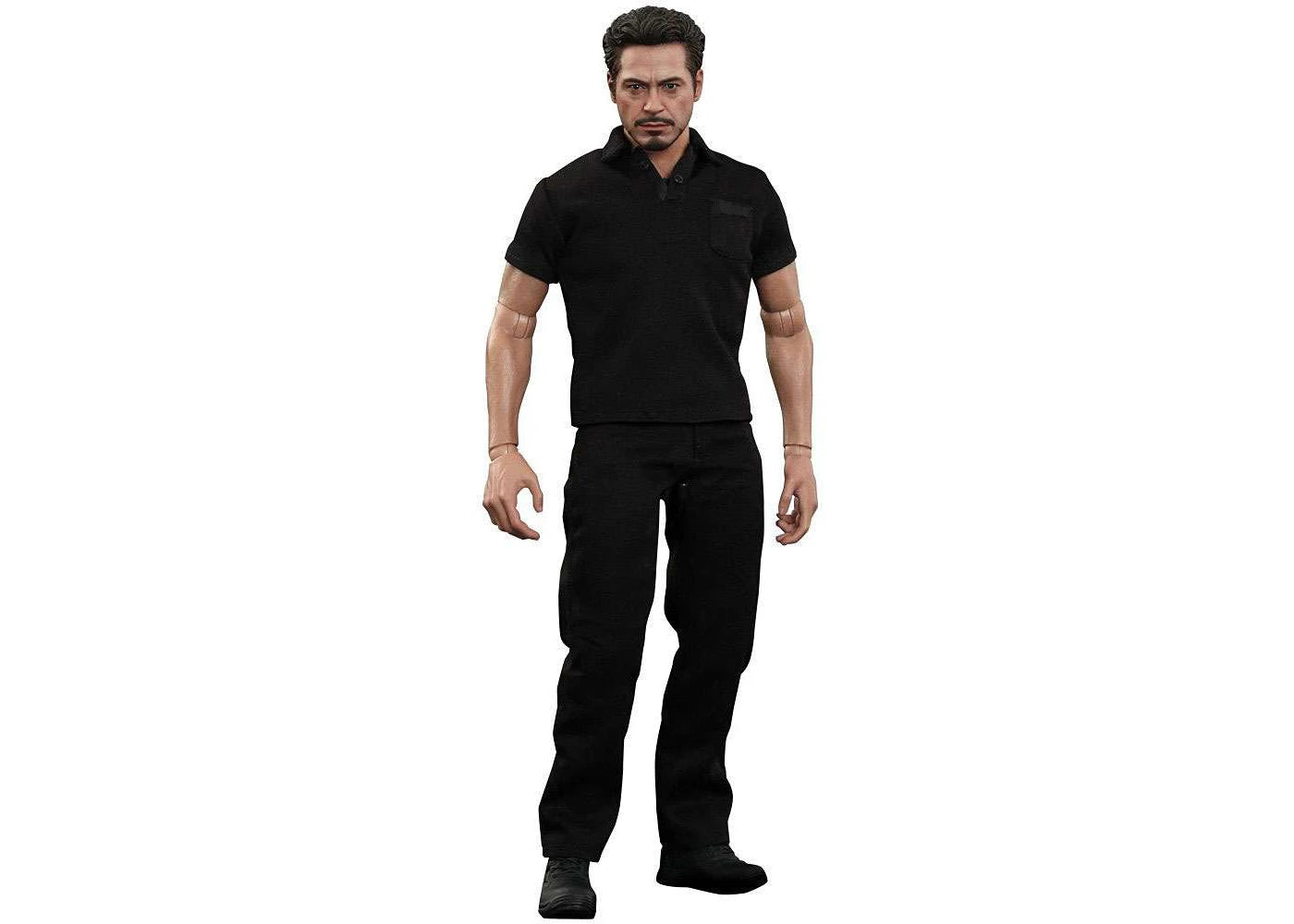 Hot Toys Marvel Movie Masterpiece Tony Stark with Arc Reactor Creation Accessories Set Collectible Figure