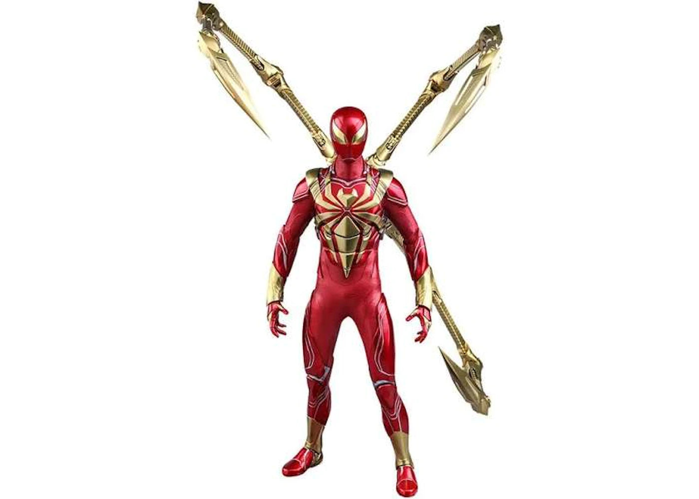 Hot Toys Marvel Video Game Masterpiece Iron Spider Armor Collectible Figure