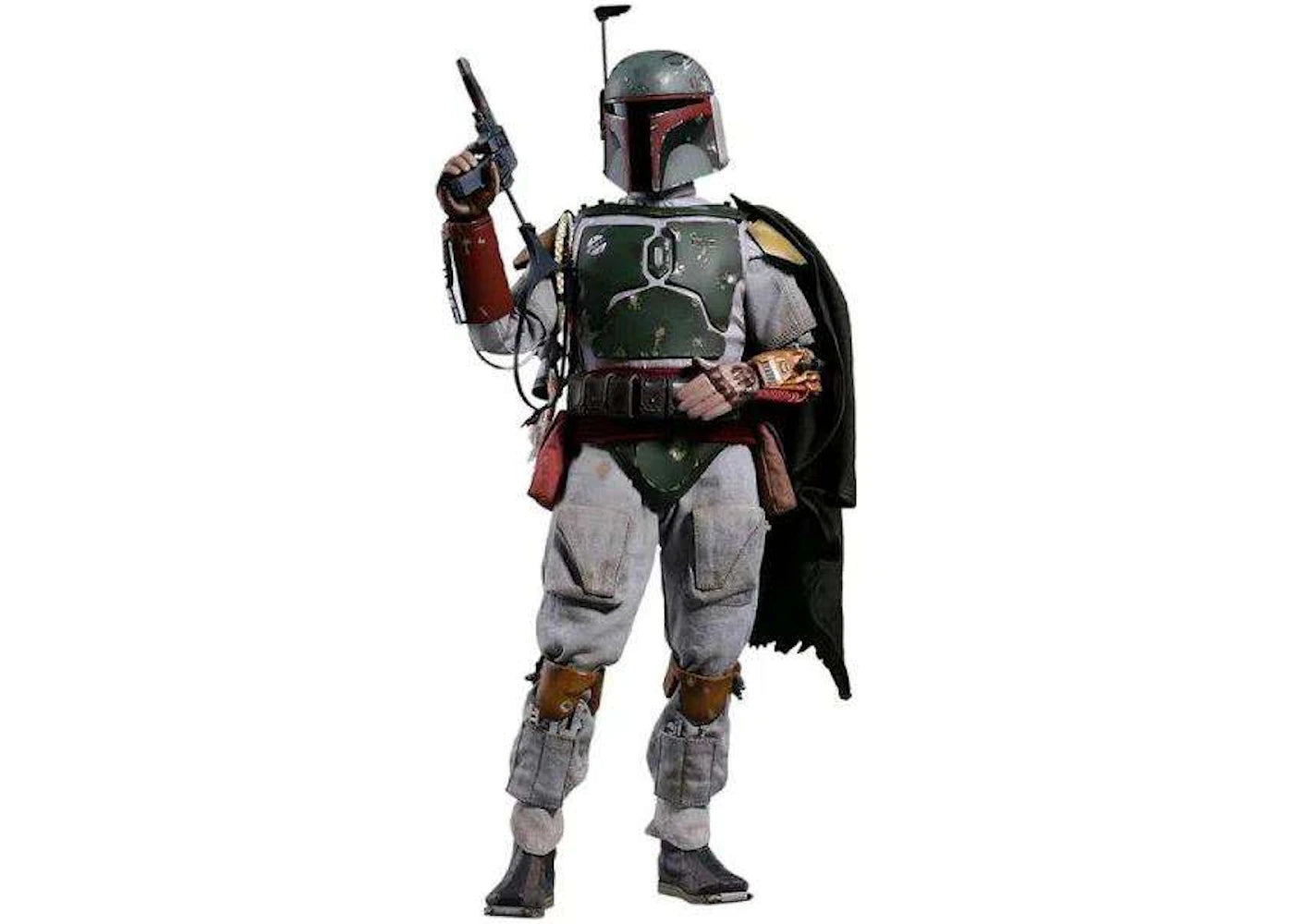 Hot Toys Star Wars Movie Masterpiece Boba Fett 40th Anniversary Collection Collectible Figure