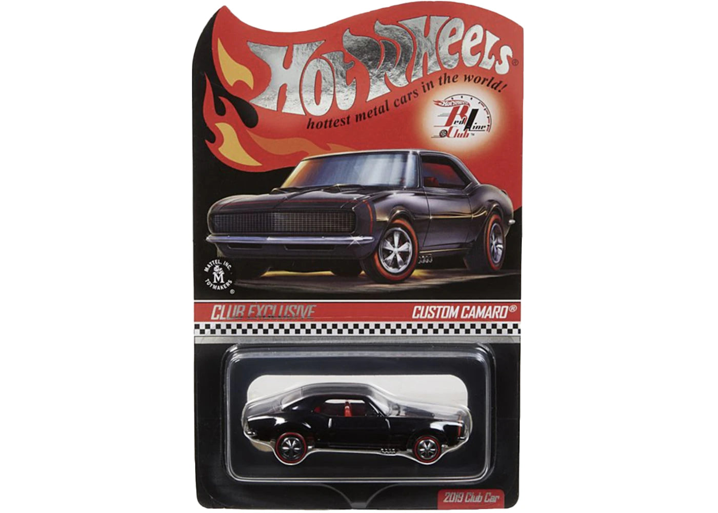 Hot Wheels RLC Custom Camaro Spectraflame Black