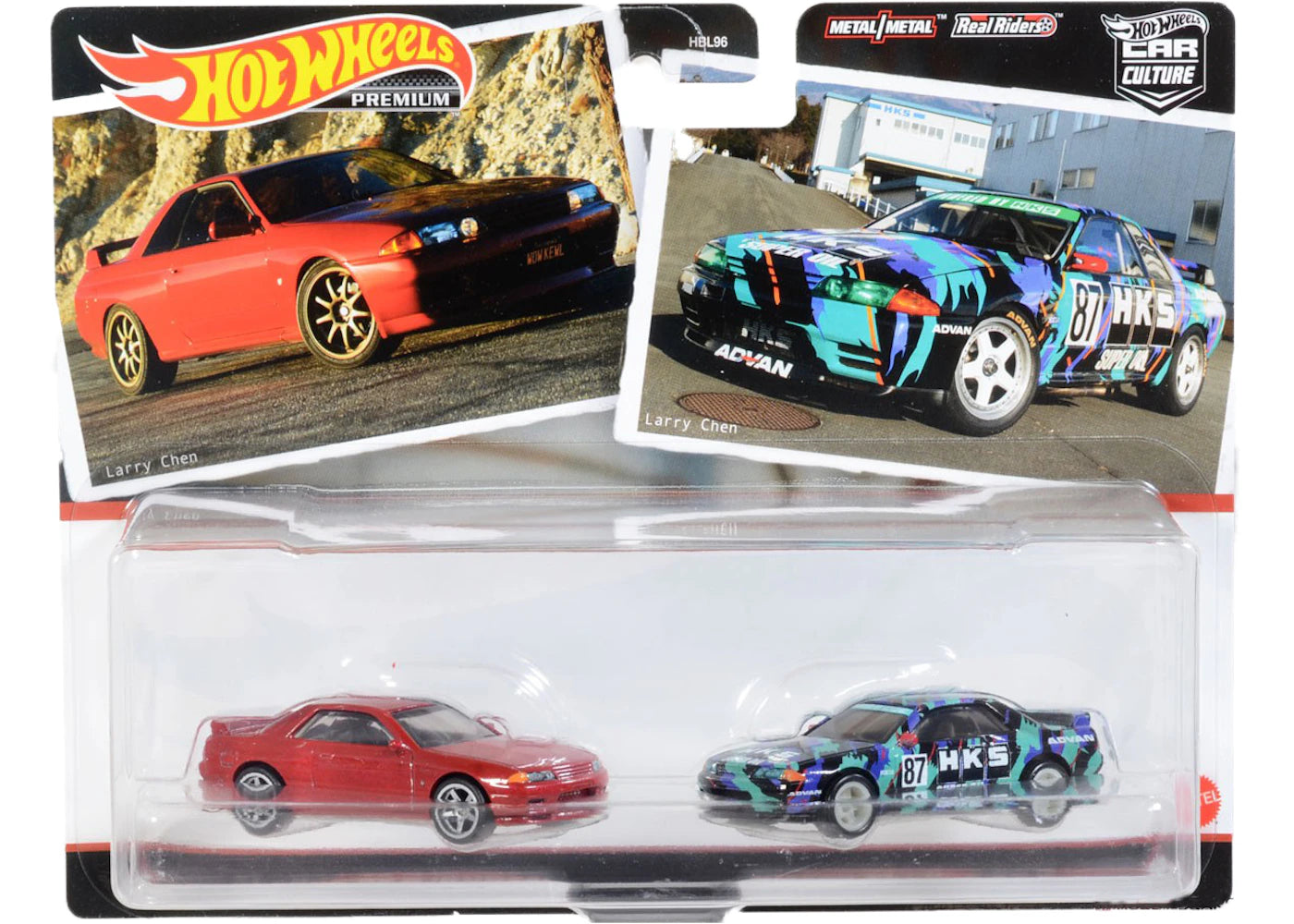 Hot Wheels Premium Car Culture Nissan Skyline GT-R (BNR32) 2-Pack